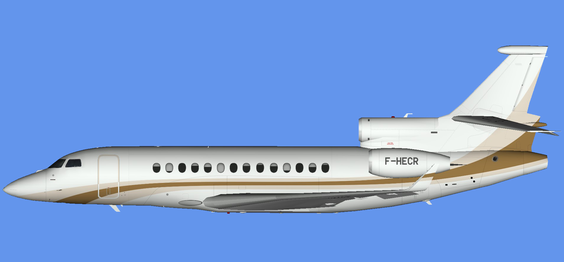 Dassault Falcon 7x F-HECR