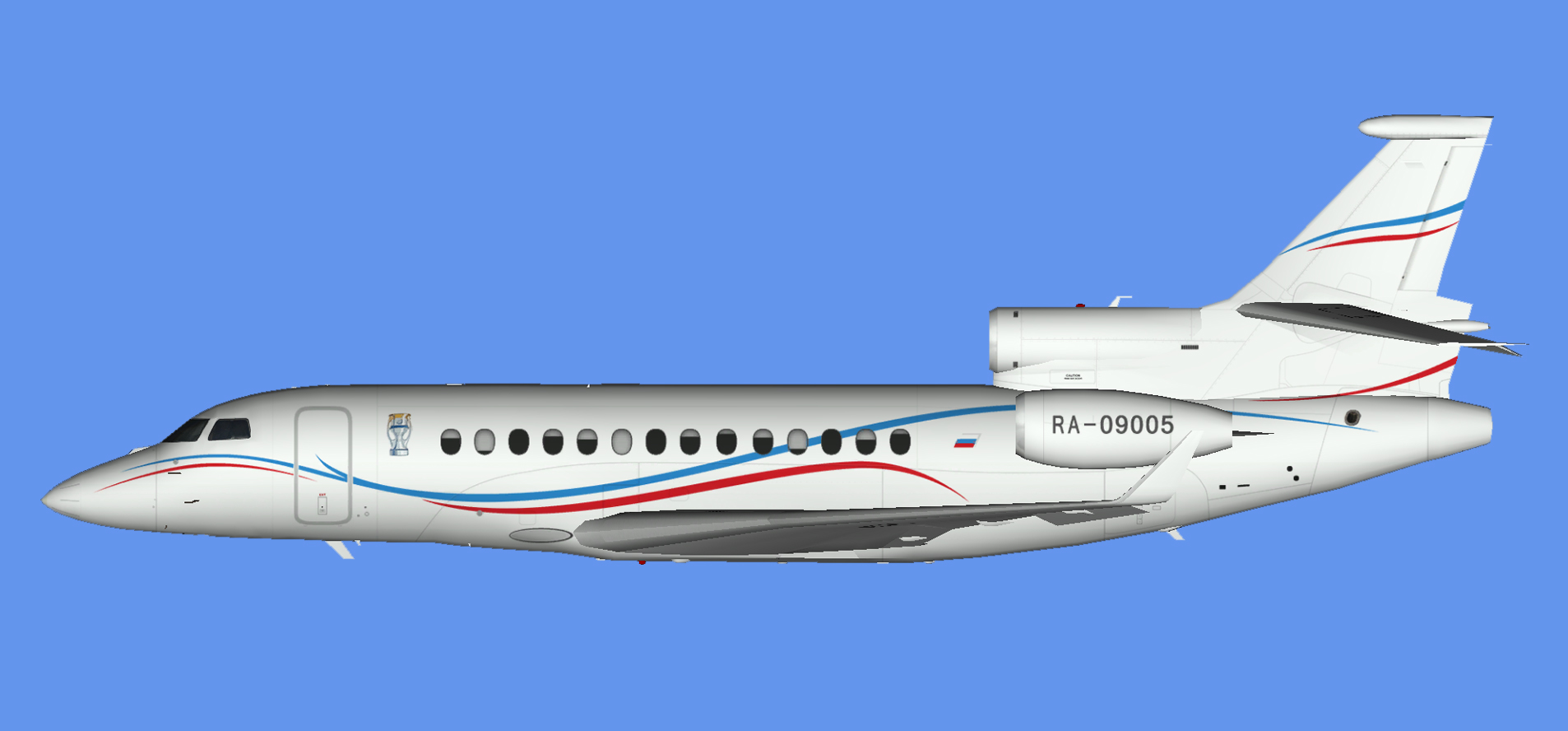 Dassault Falcon 7x RA-09005