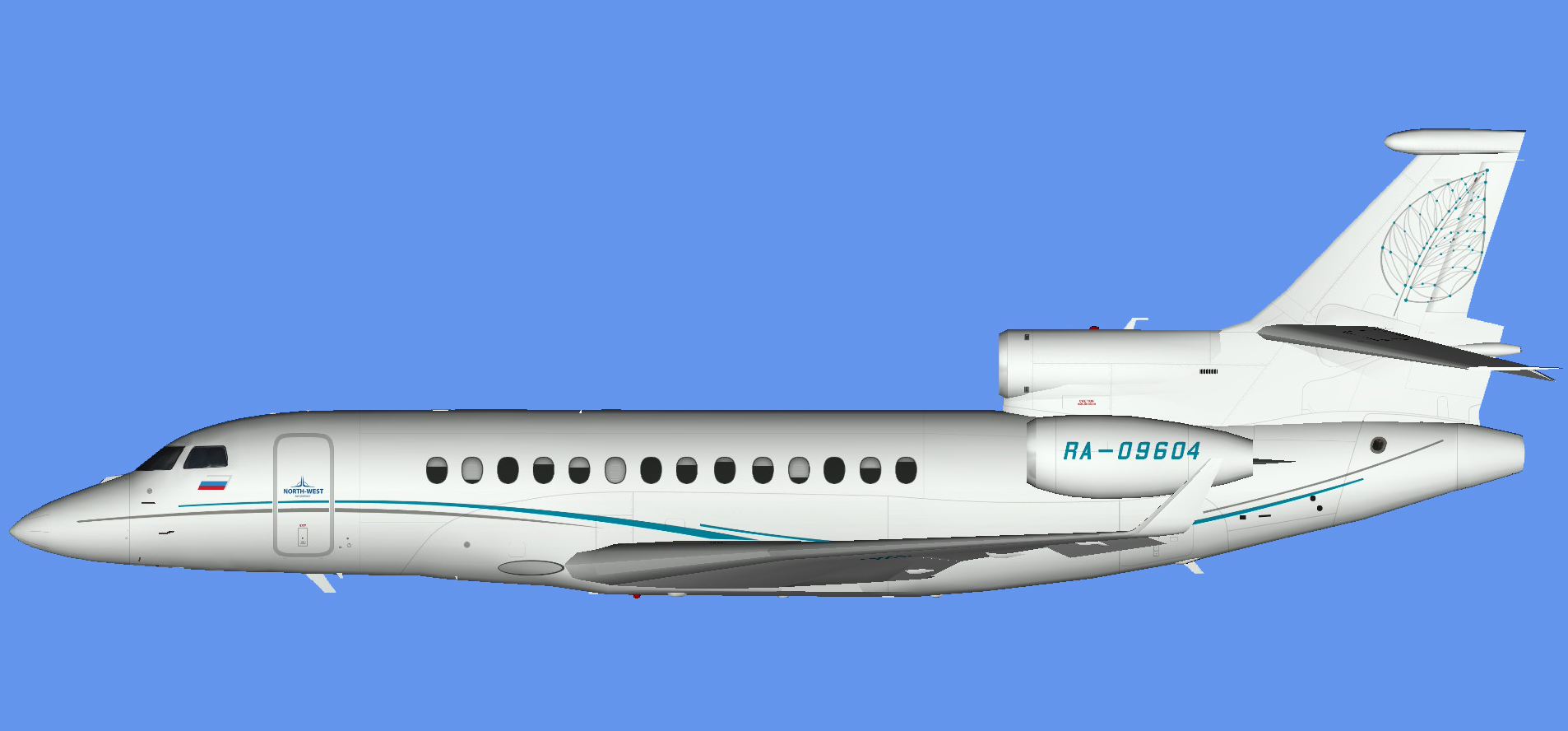 Dassault Falcon 7x RA-09604
