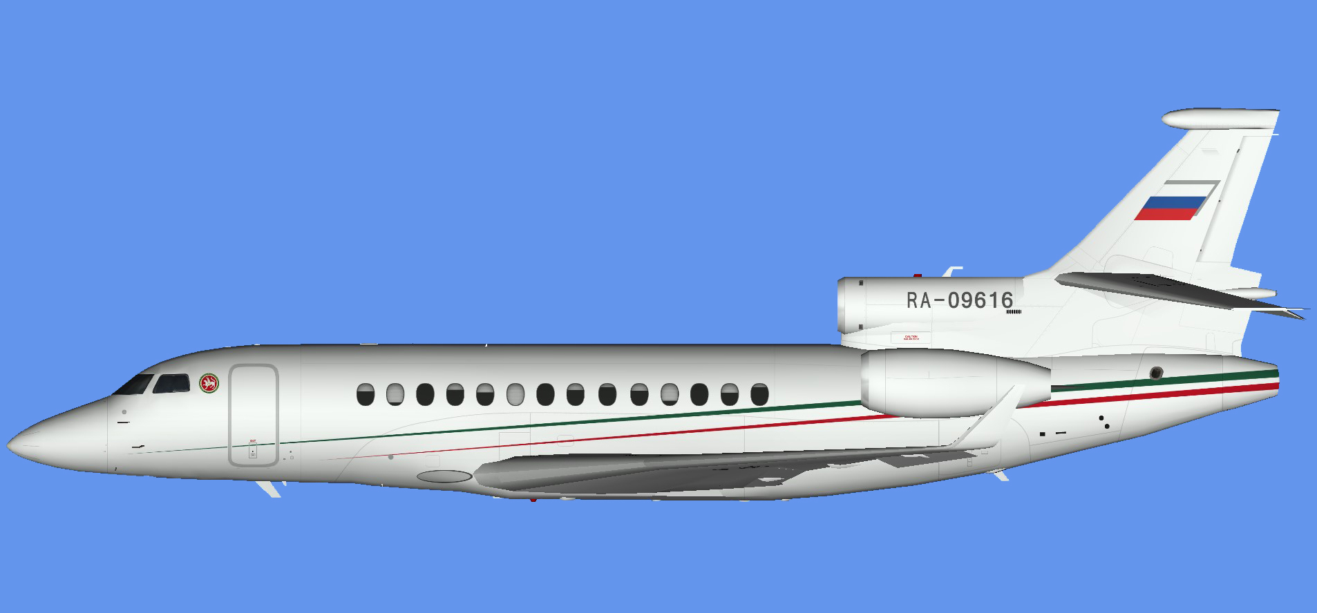 Dassault Falcon 7x RA-09616