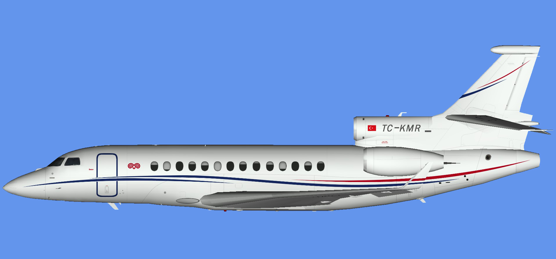 Dassault Falcon 7x TC-KMR