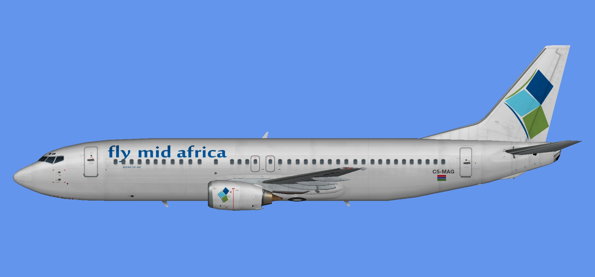 Mid Africa Aviation Boeing 737-400