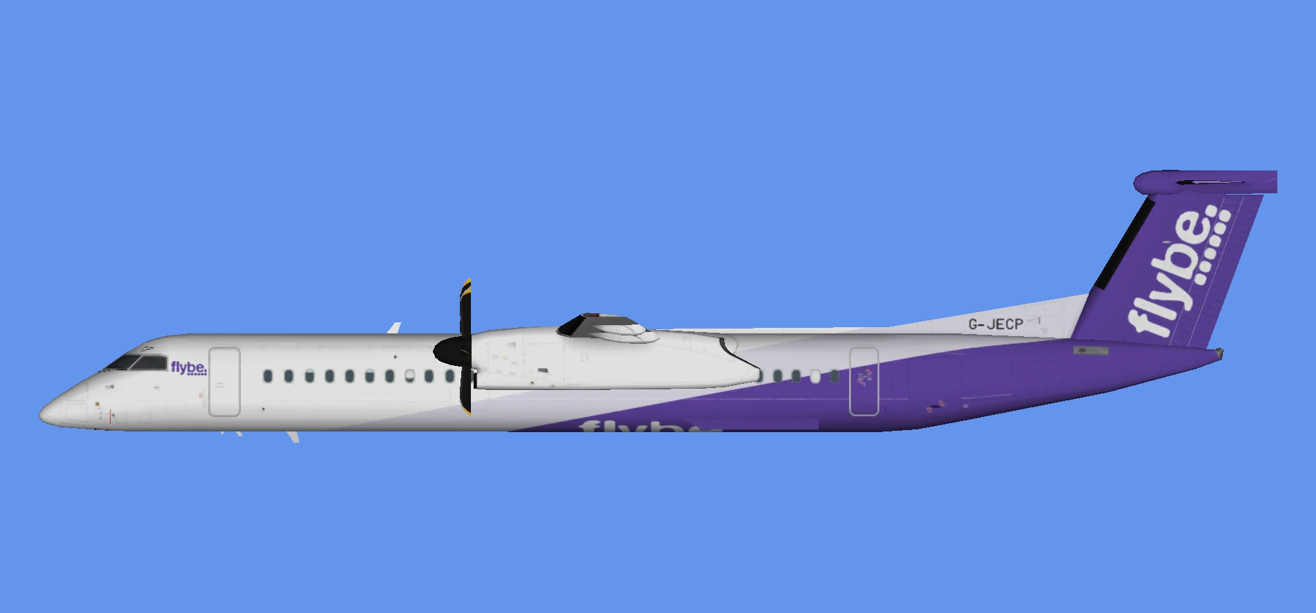 Flybe Dash 8-400 NC 2018