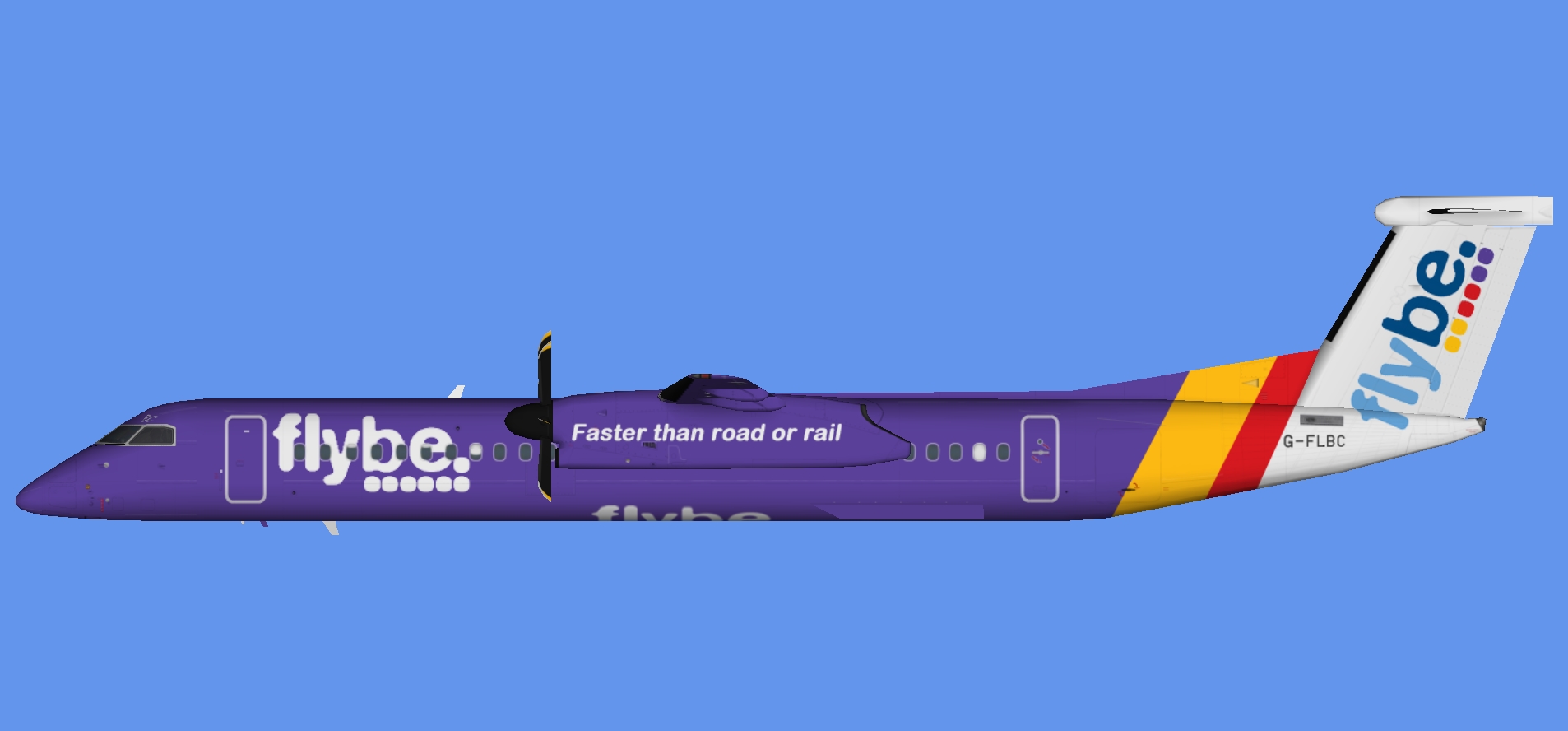 Flybe Dash 8-400 NC 2014