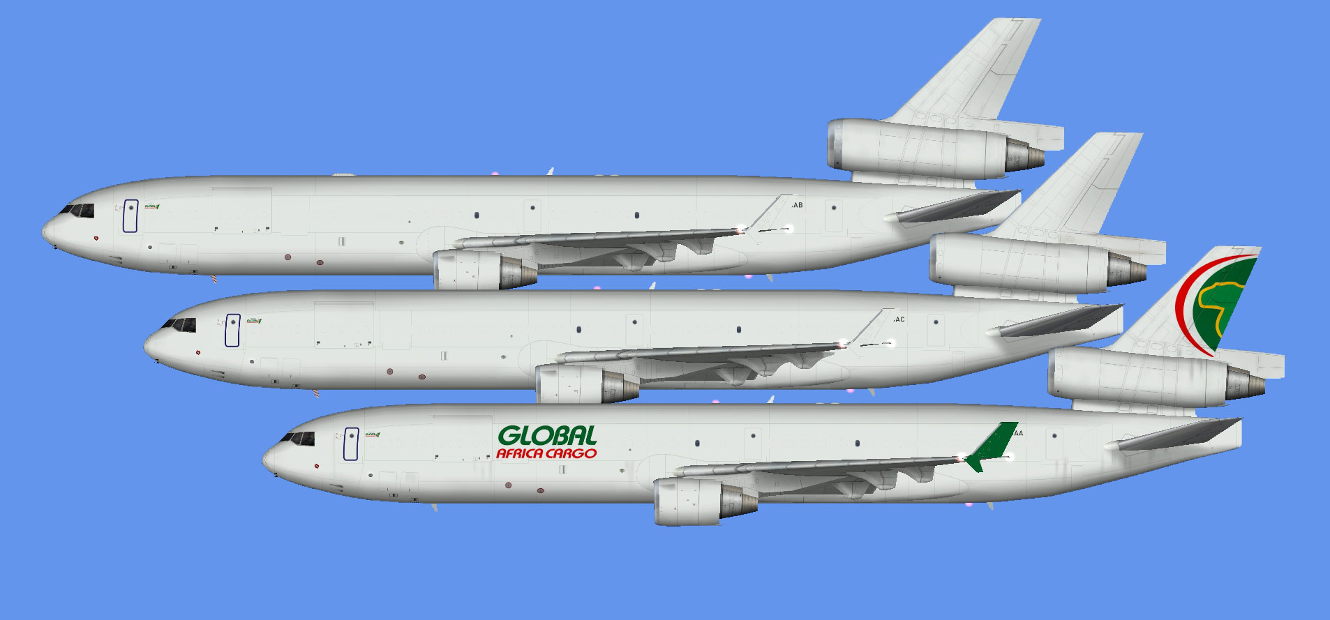 Global Africa Cargo MD-11 (FSP)