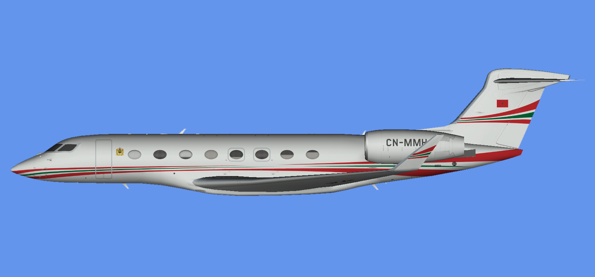 Gulfstream G650 CN-MMH