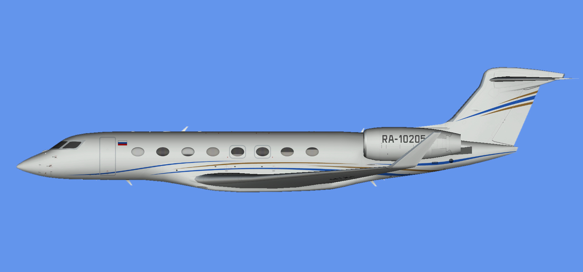 Gulfstream G650 RA-10205