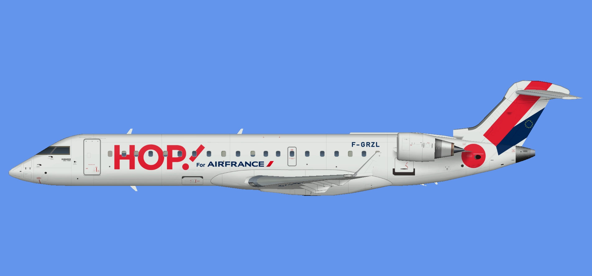 Hop! Bombardier CRJ-700 (RFSL)