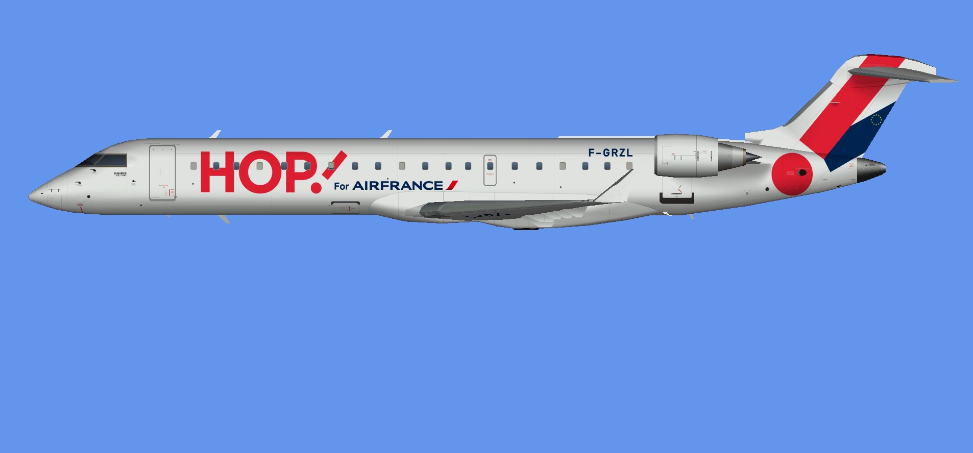 Hop! Bombardier CRJ-700 (AIG)