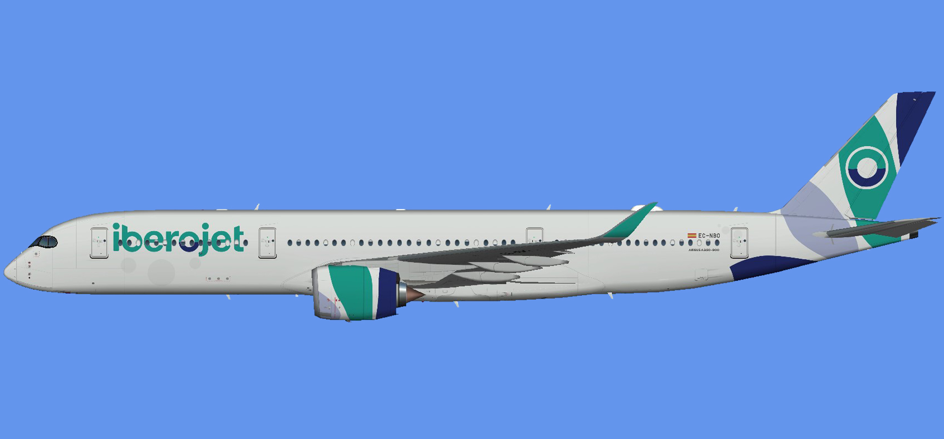 Iberojet A350-900 (UTT)