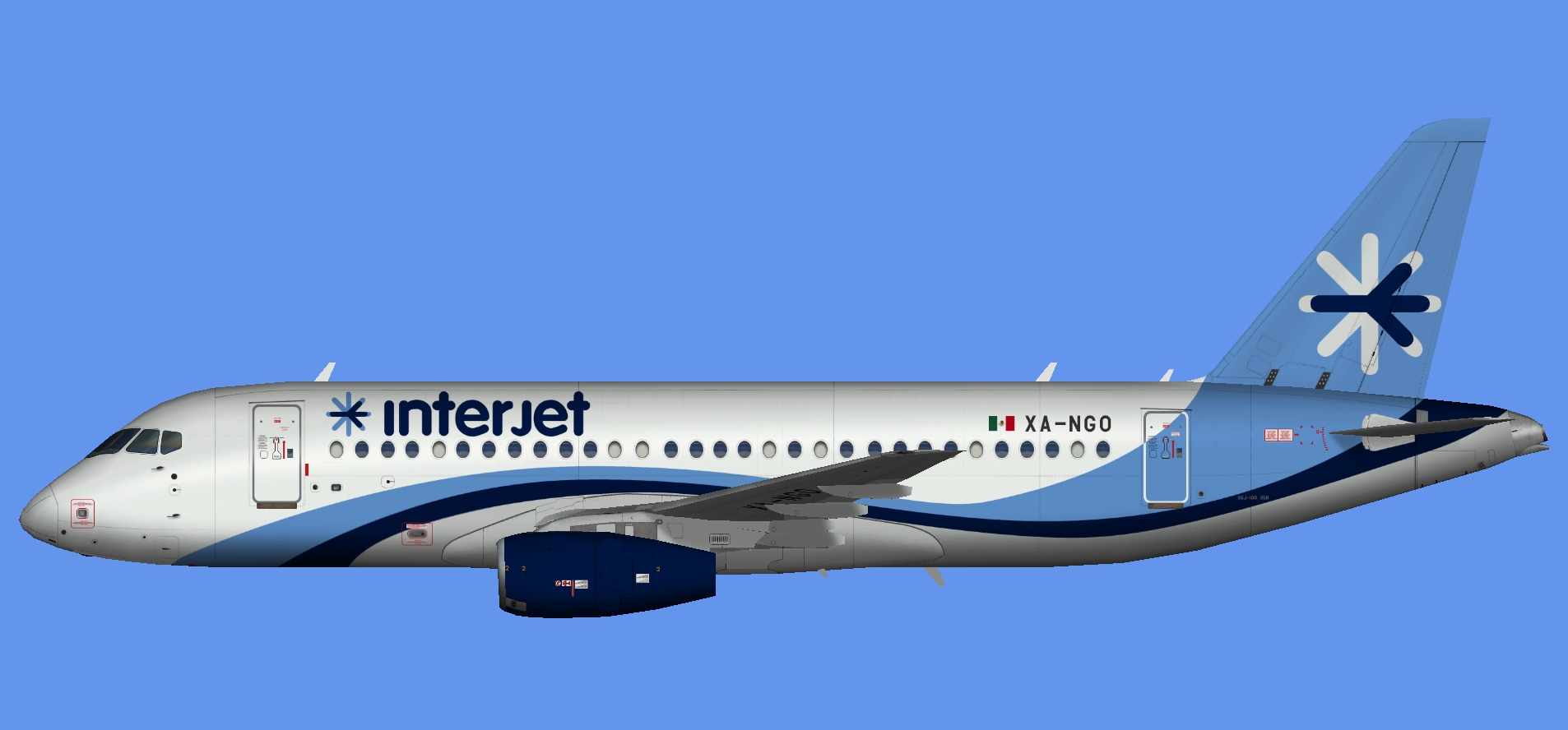 Interjet Sukhoi SSJ-100