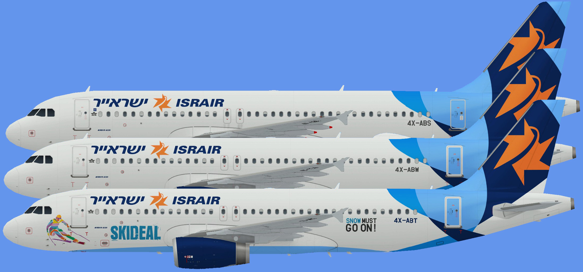 Israir Airbus A320 fleet update