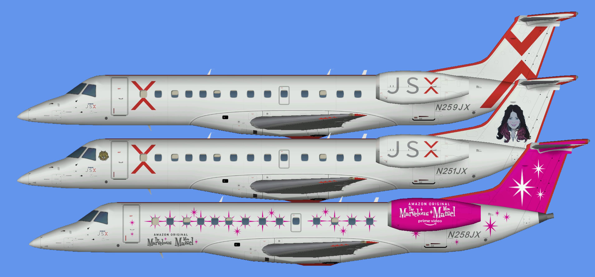 JetSuite X Embraer ERJ-135