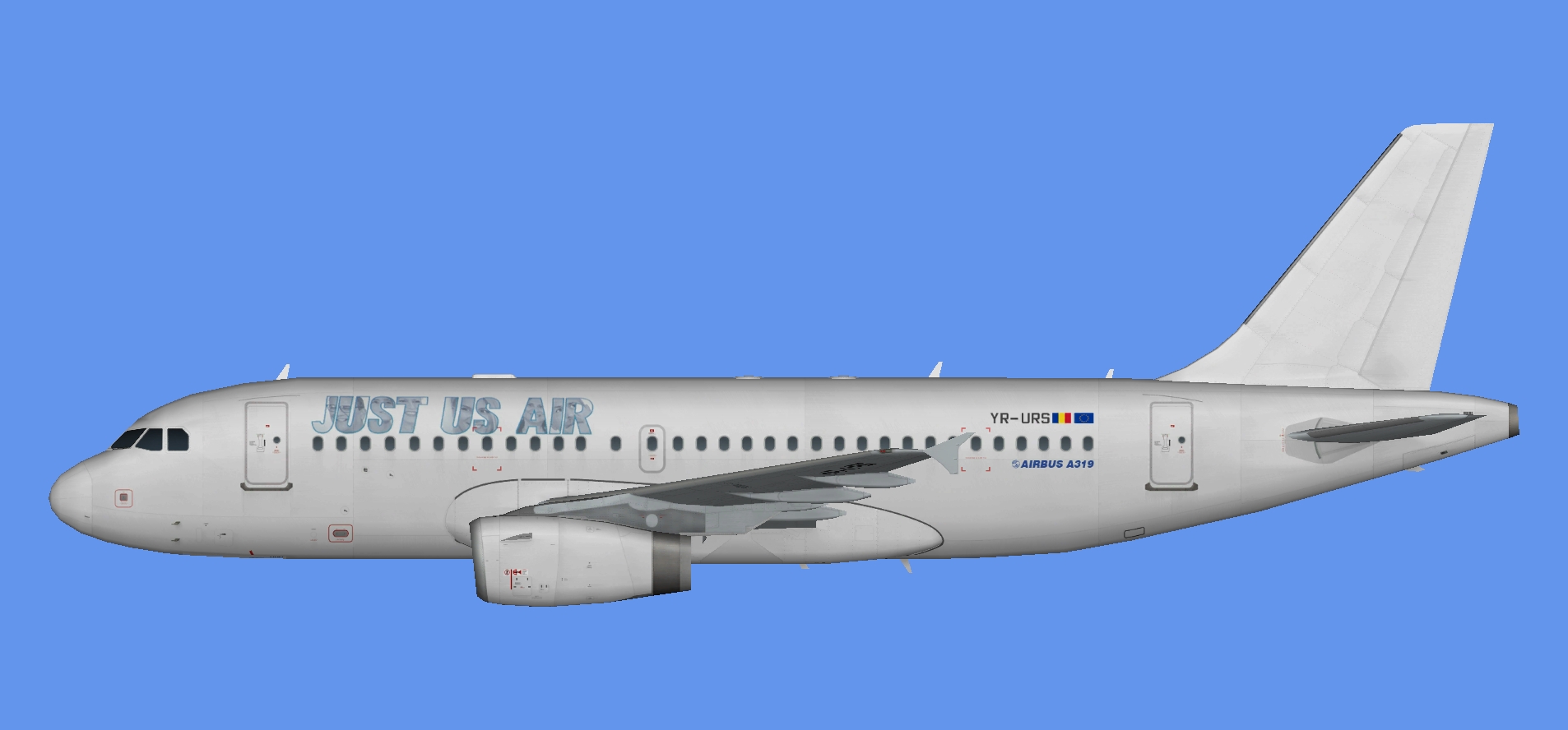 Just-Us Air Airbus A319
