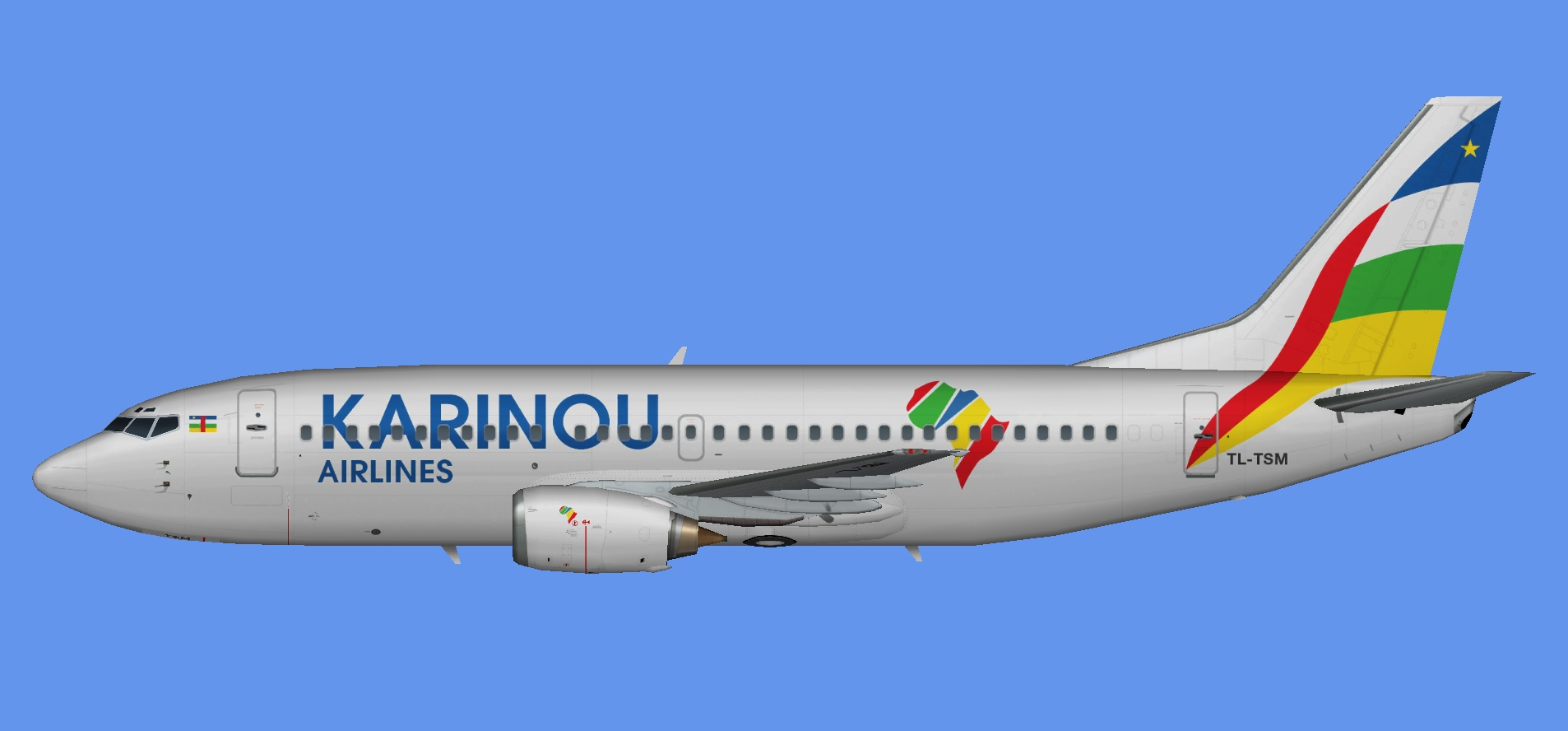 Karinou Airlines Boeing 737-300