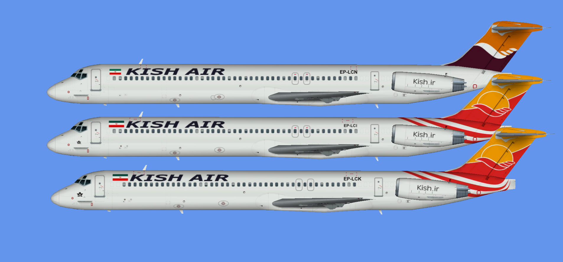 Kish Air MD-80