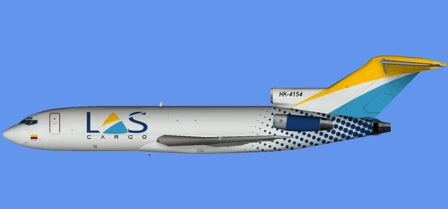 LAS Cargo  Boeing 727-100
