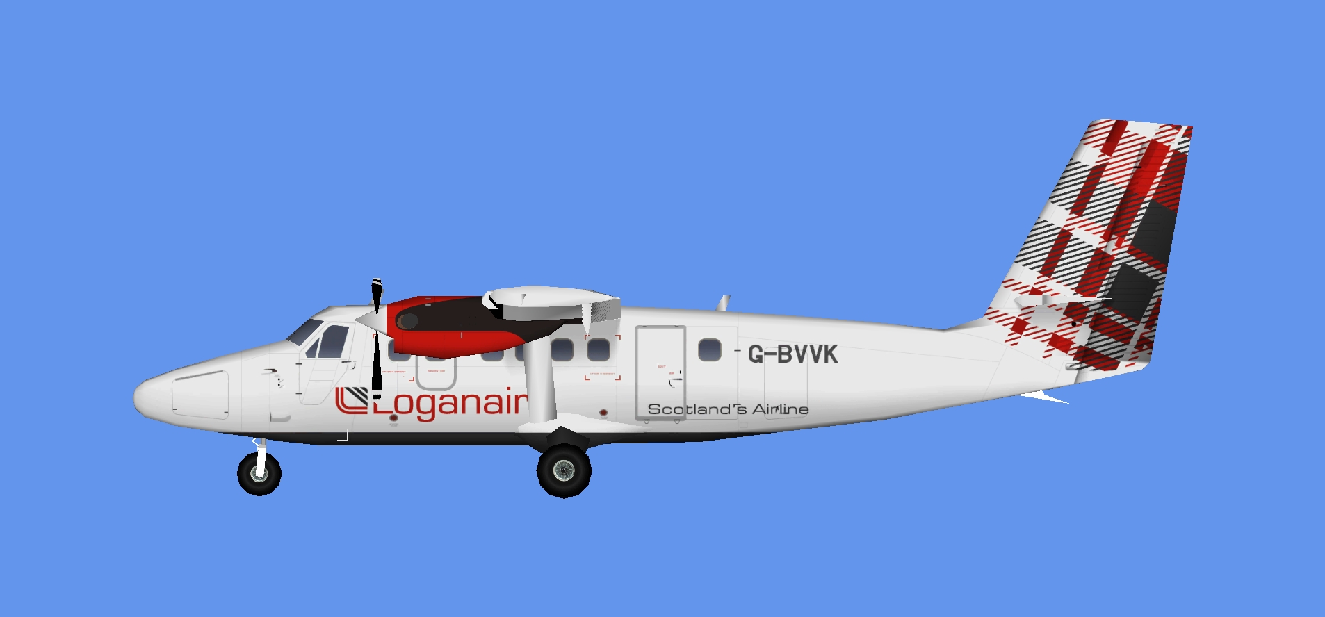 Loganair DHC-6 300 'Tartan'