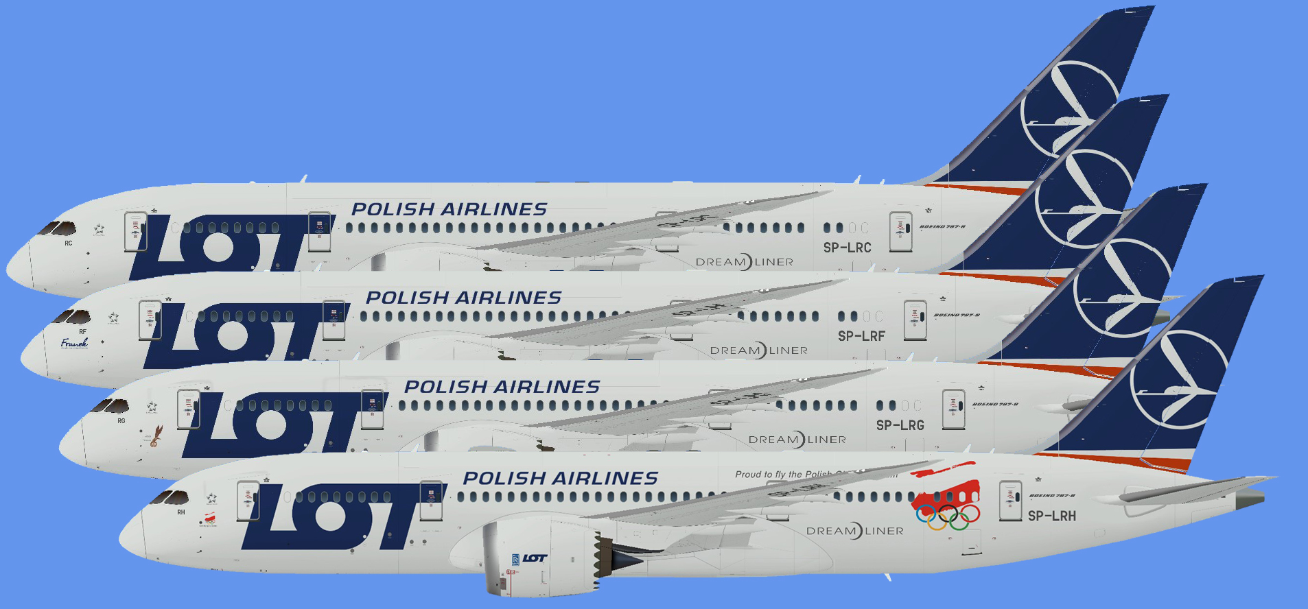 LOT Polish Airlines Boeing 787-8 (AIG)