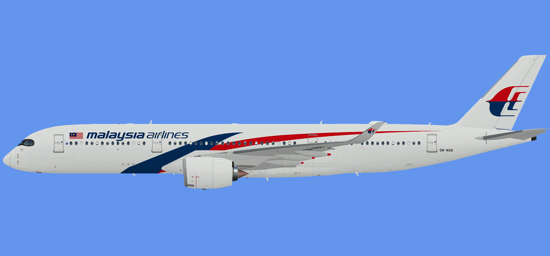 Malaysia Airlines A350-900 (UTT)