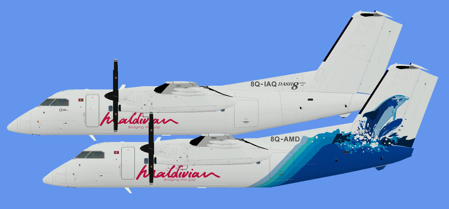 Maldivian Dash 8-200 (AIG)