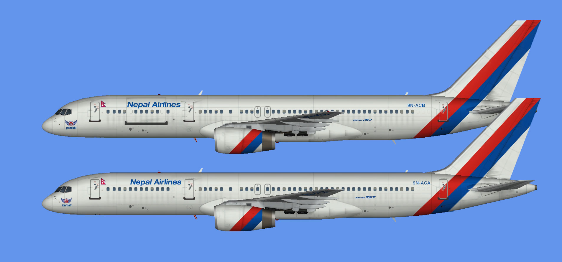 Nepal Airlines Boeing 757
