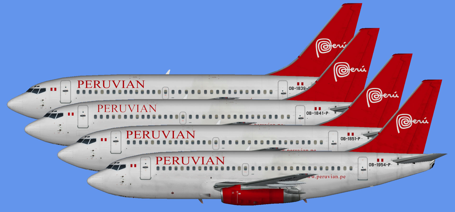 Peruvian Airlines Boeing 737-200