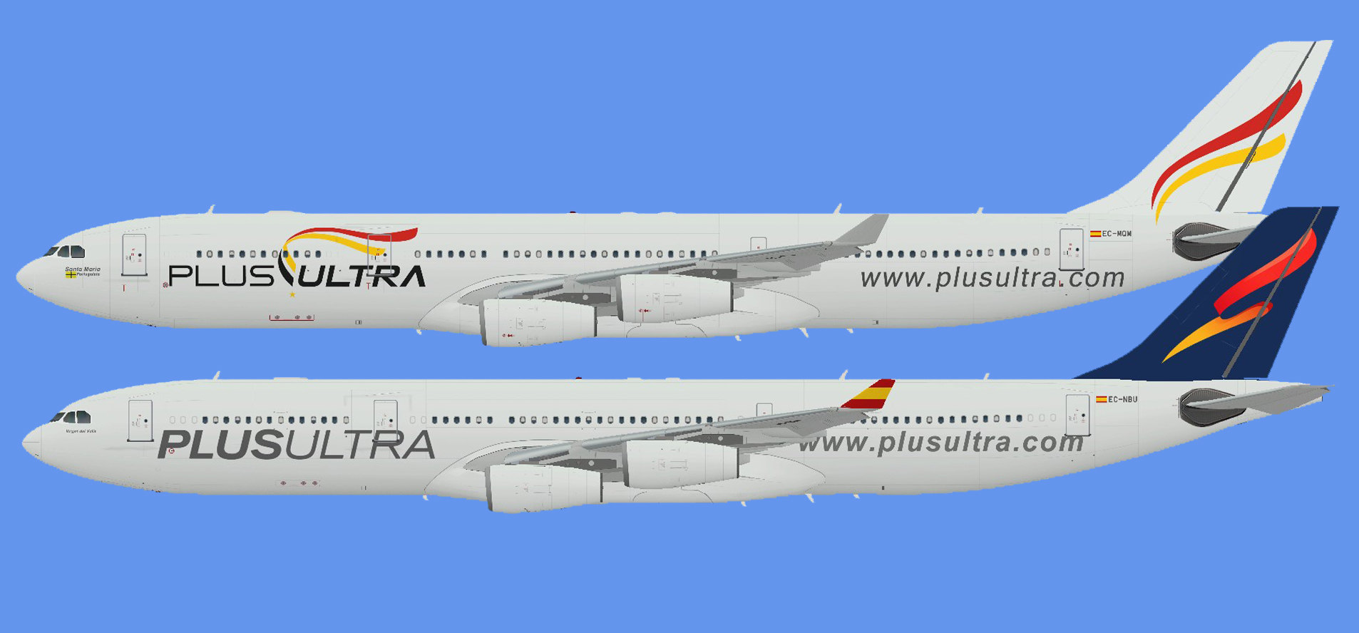 Plus Ultra A340 fleet (AIG)