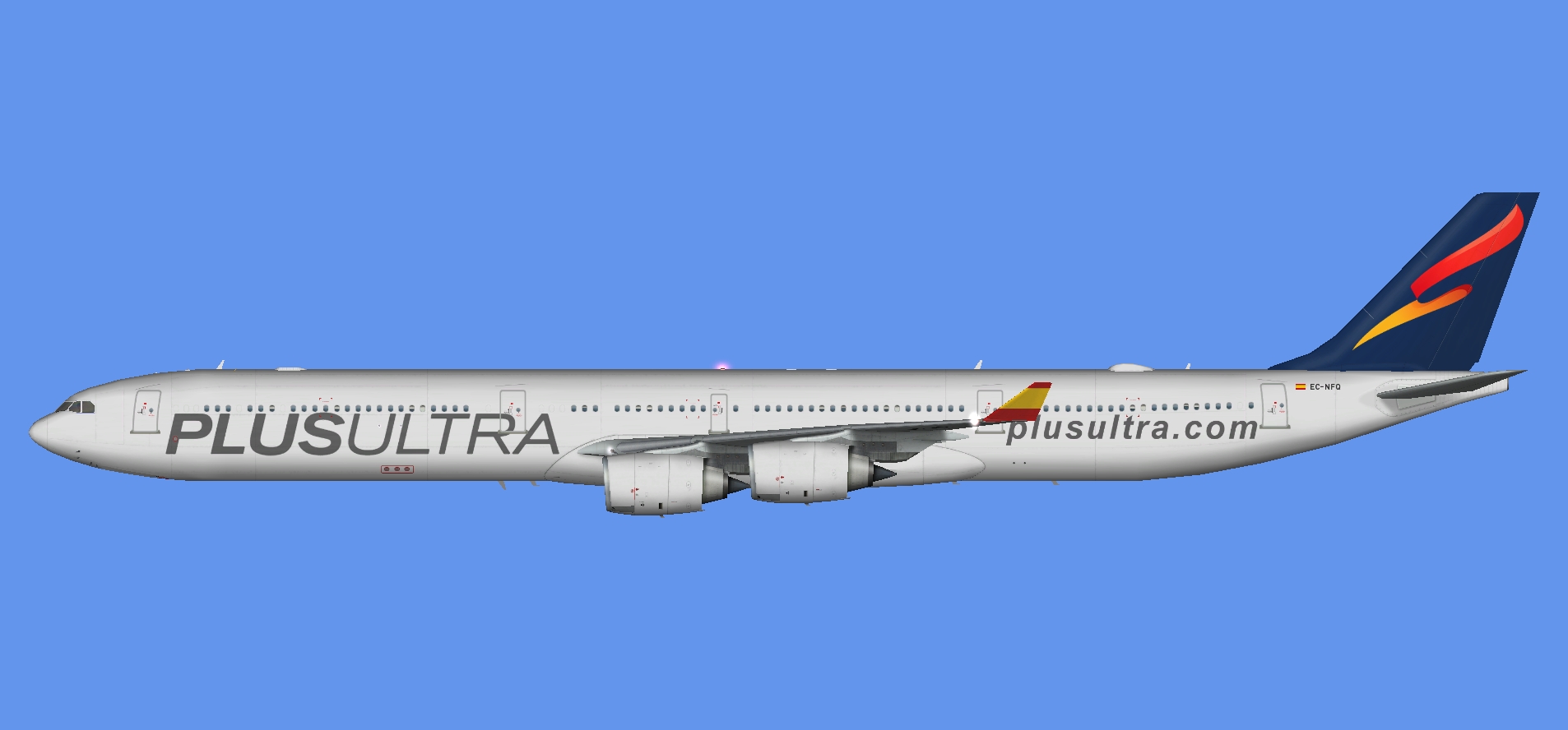 Plus Ultra Airbus A340-600 (FSP)
