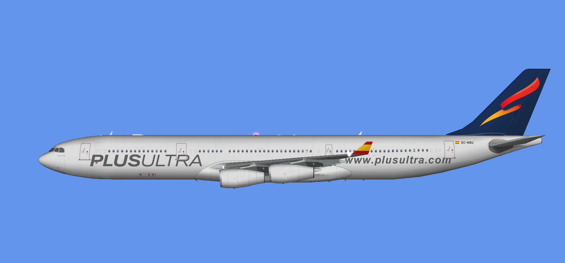 Plus Ultra Airbus A340 NC (FSP)