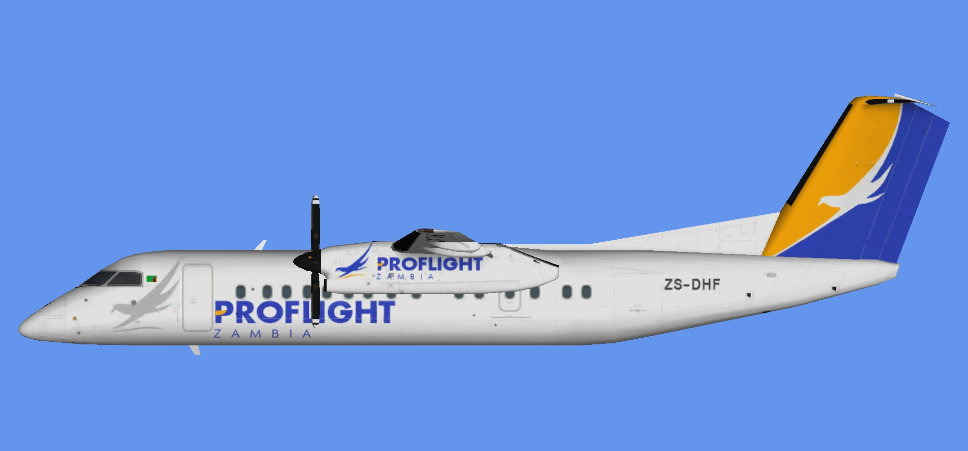 Proflight Zambia Dash 8-300