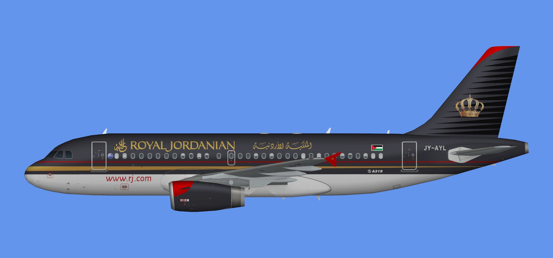 Royal Jordanian Airbus A319