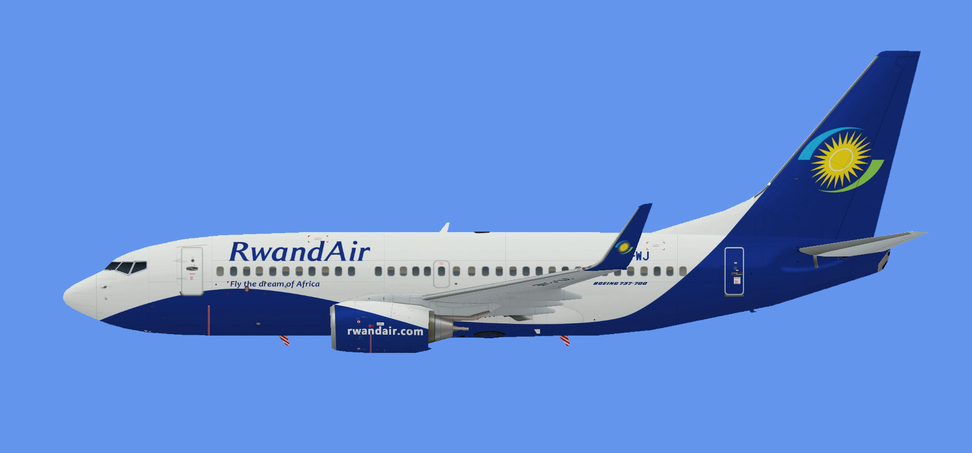 Rwandair Boeing 737-700