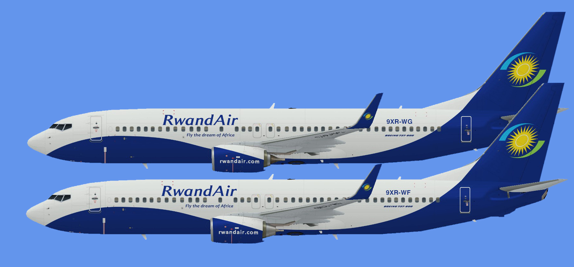 Rwandair Boeing 737-800