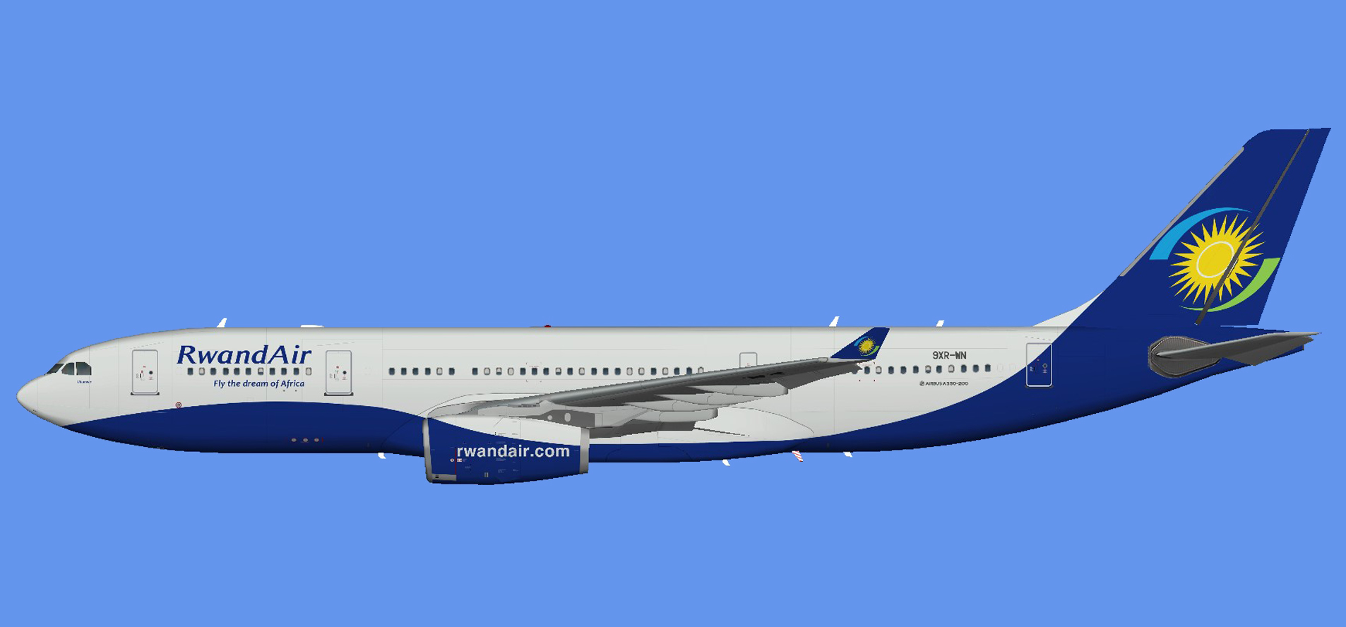 Rwandair A330-200 (AIG) 