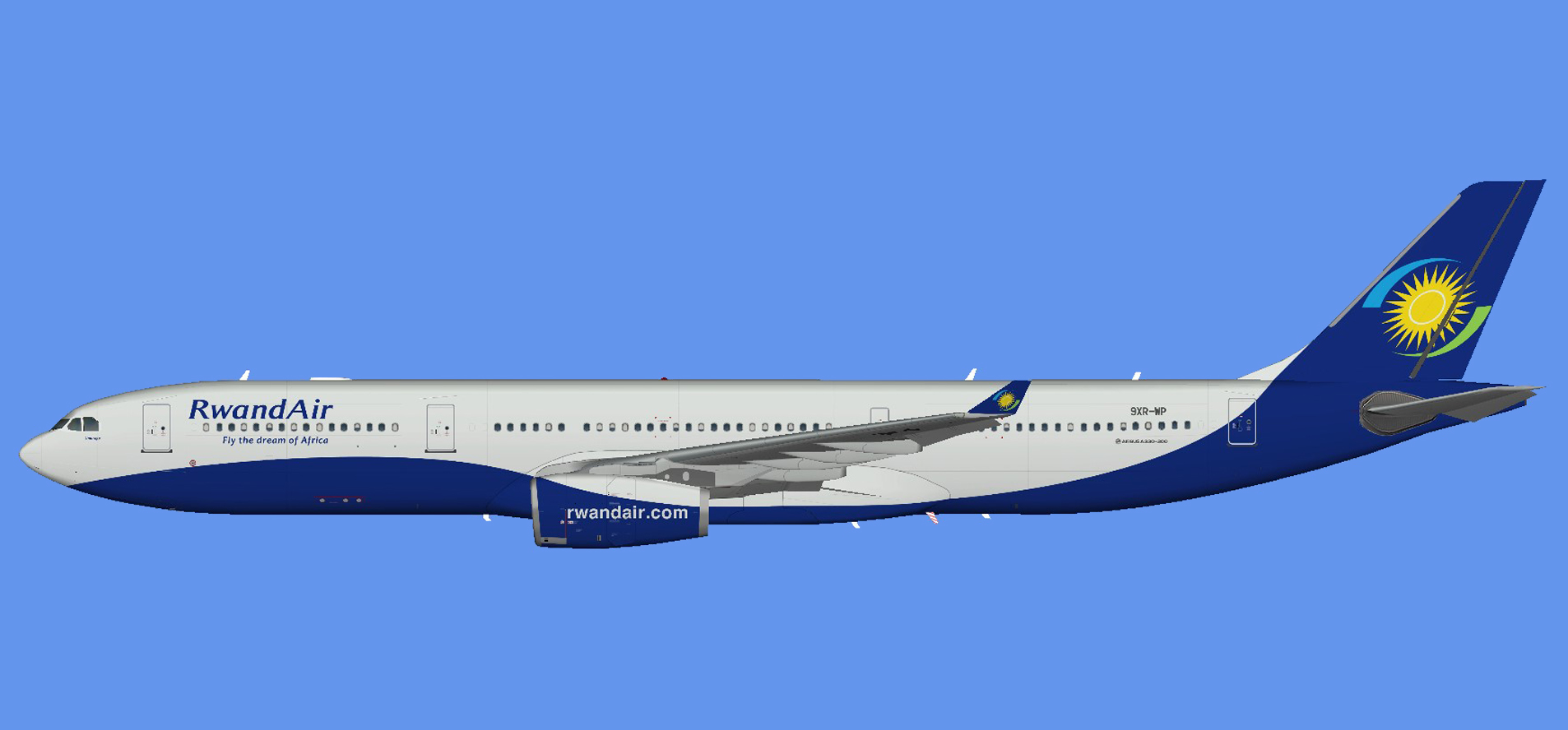 Rwandair A330-300 (AIG)