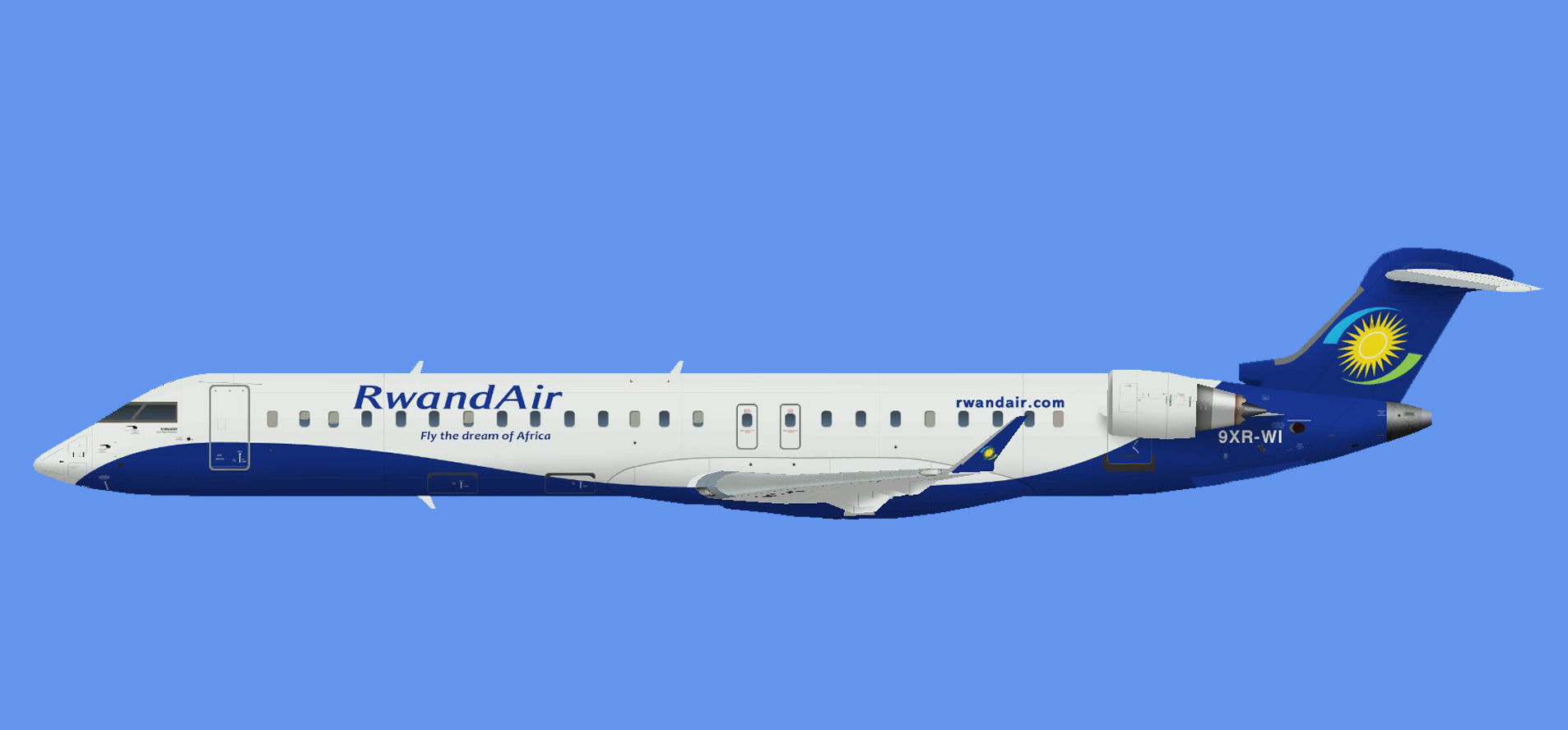 Rwandair CRJ-900 (RFSL)