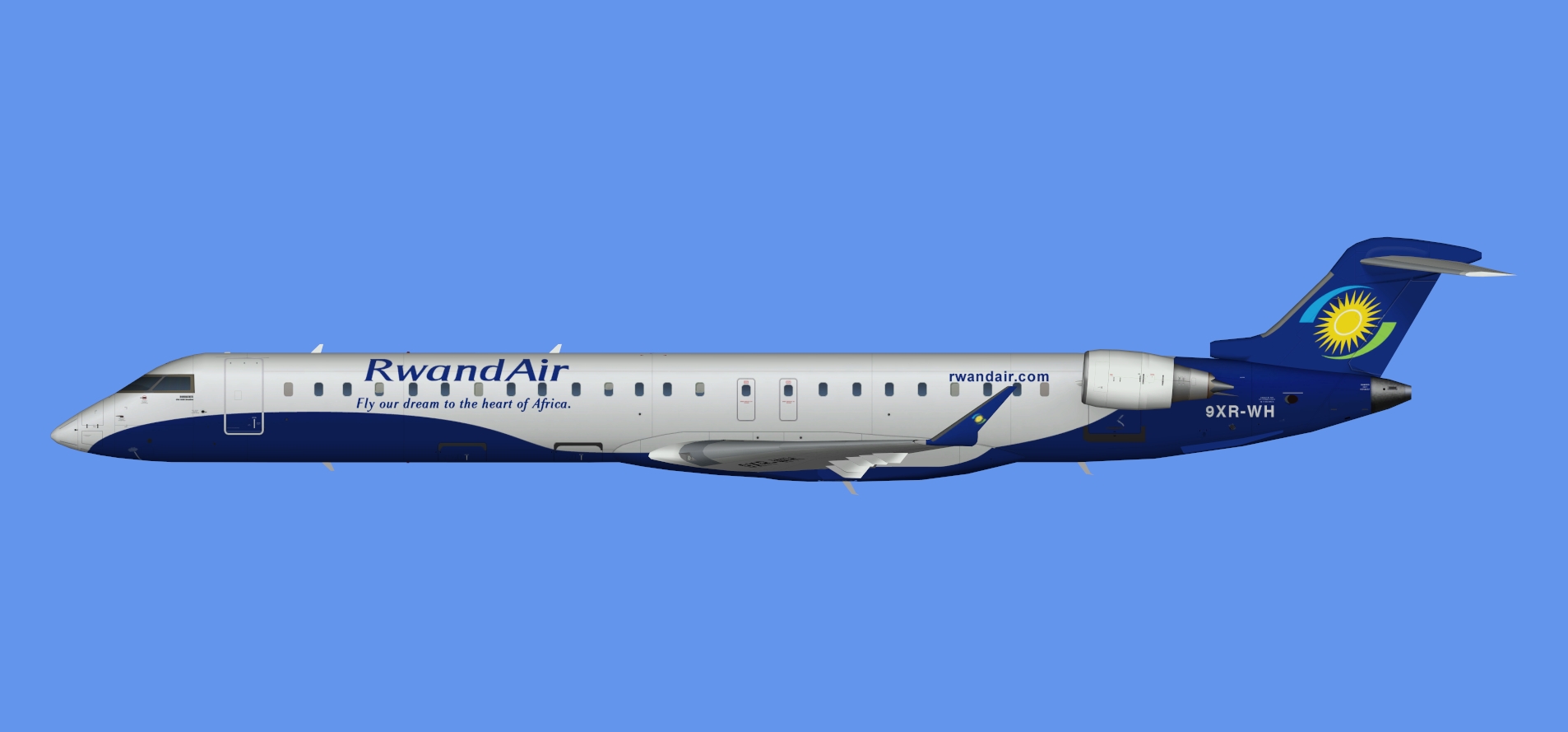 Rwandair CRJ-900 (AIG)