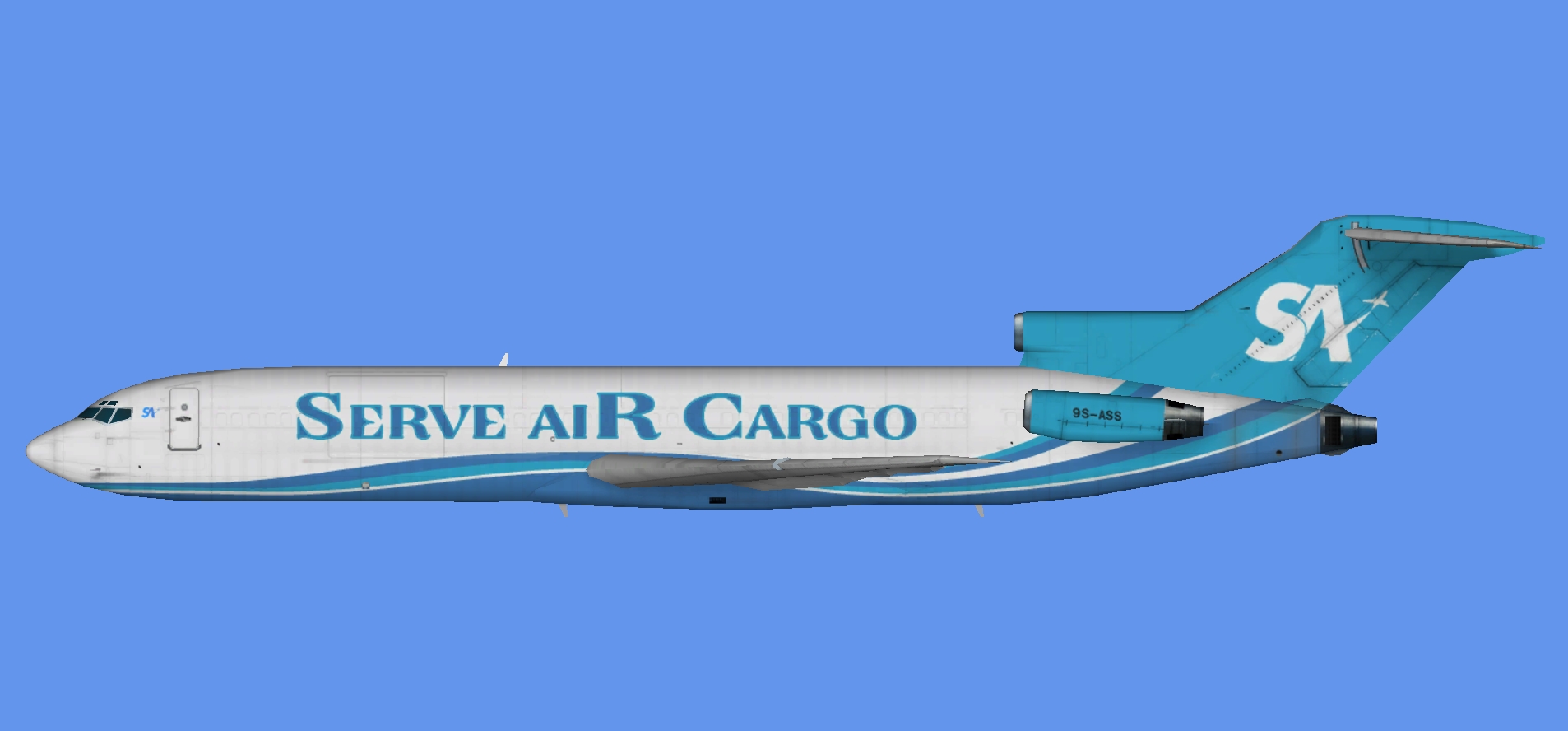 Serve Air Cargo Boeing 727-200