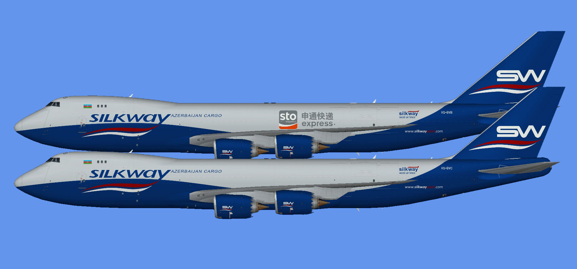 Silk Way West Boeing 747-8F