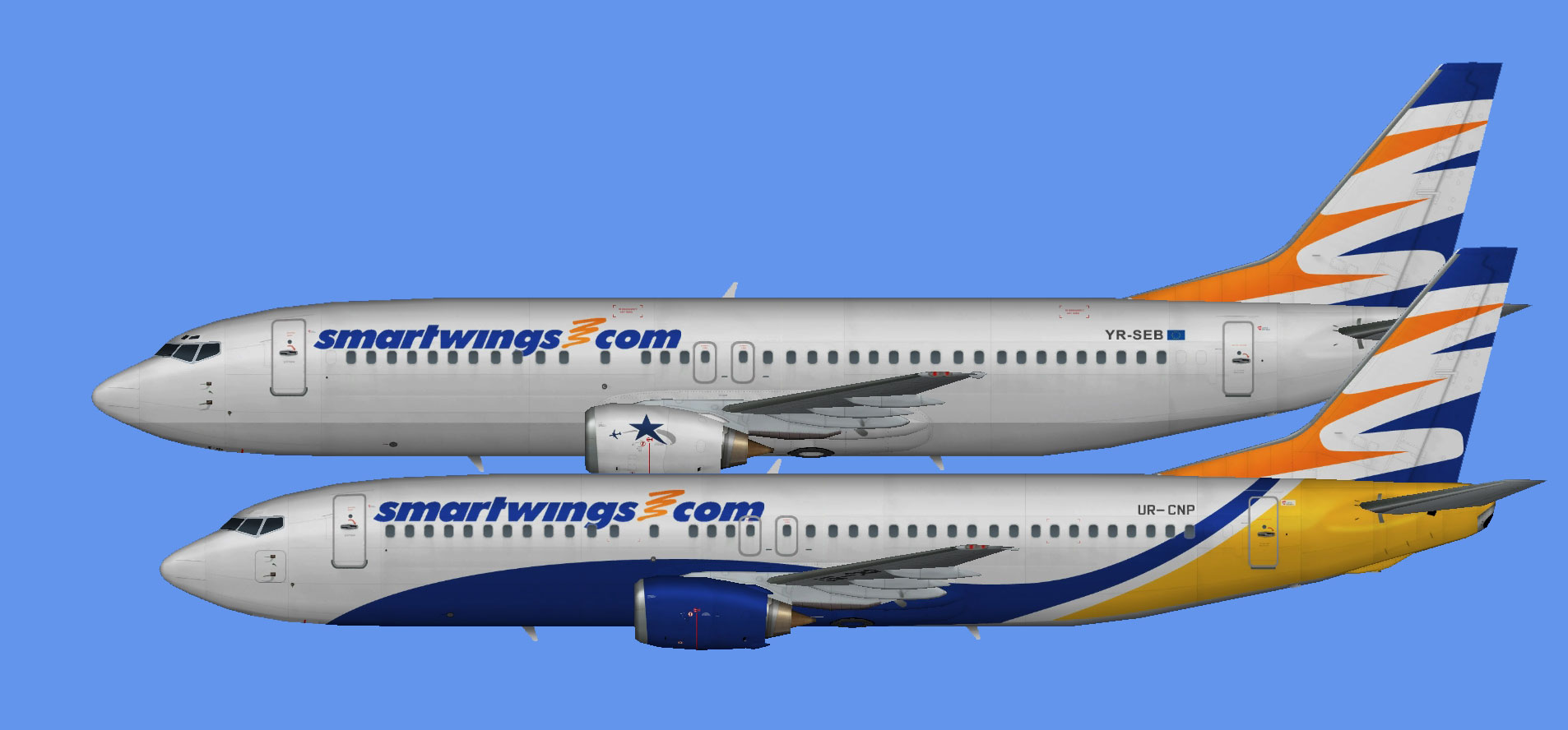 SmartWings 737-400 leases