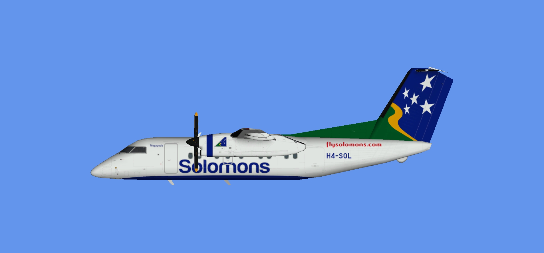 Solomon Airlines Dash 8-100
