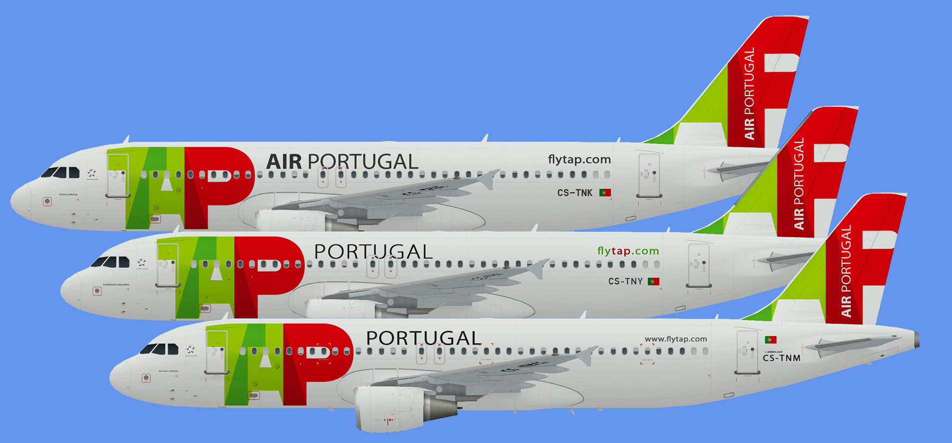 TAP Air Portugal A320 (Standard)