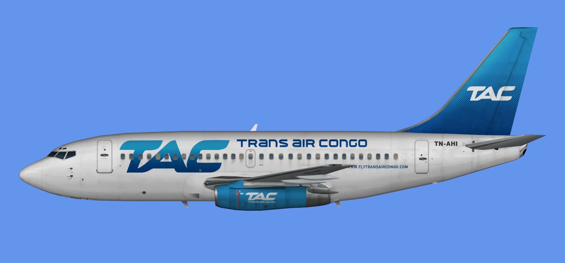 Trans Air Congo Boeing 737-200