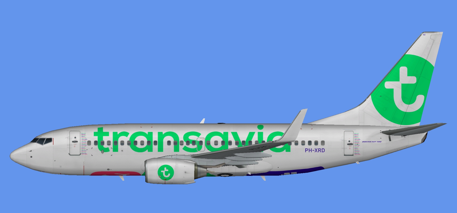 Transavia Boeing 737-700 NC