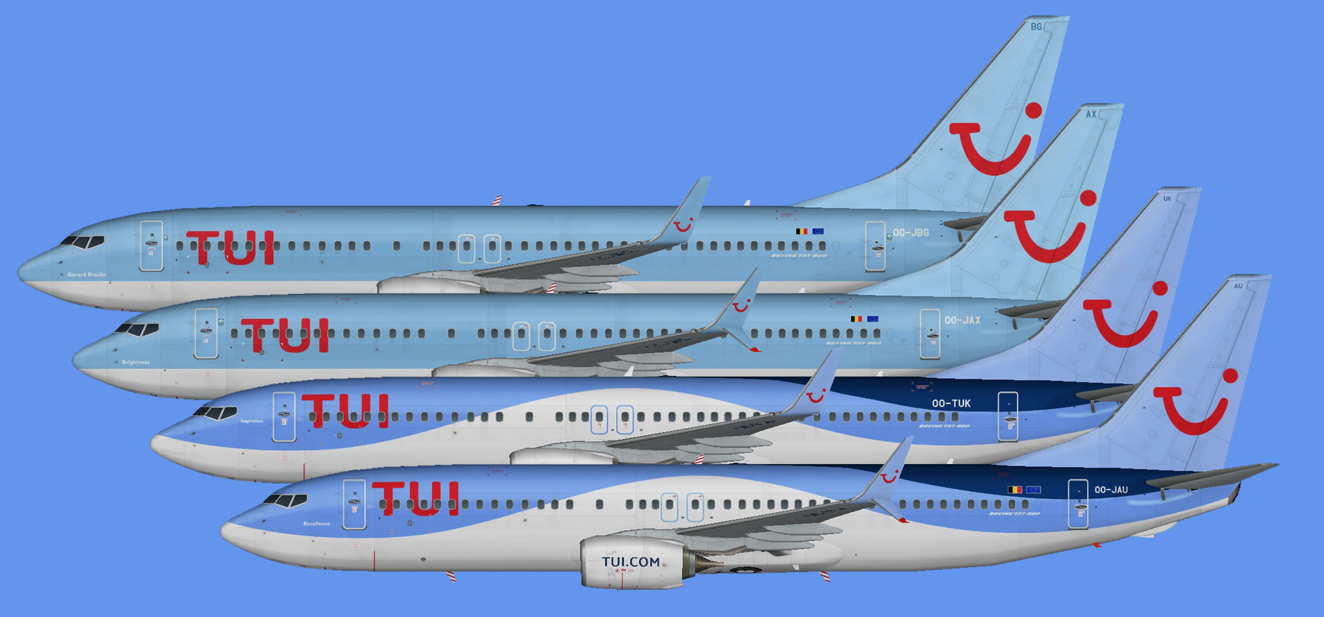 TUI Airlines Belgium Boeing 737-800