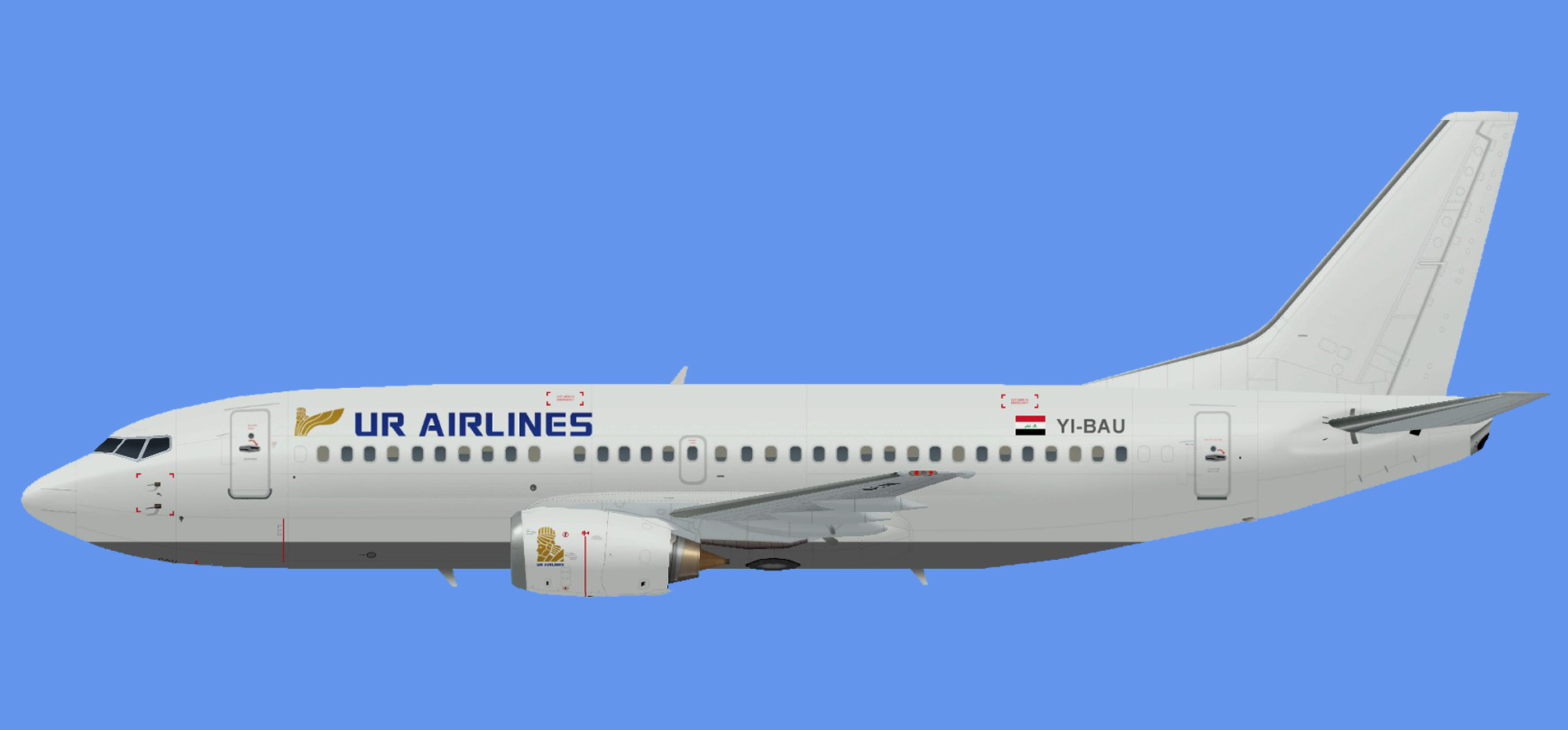 Ur Airlines Boeing 737-300