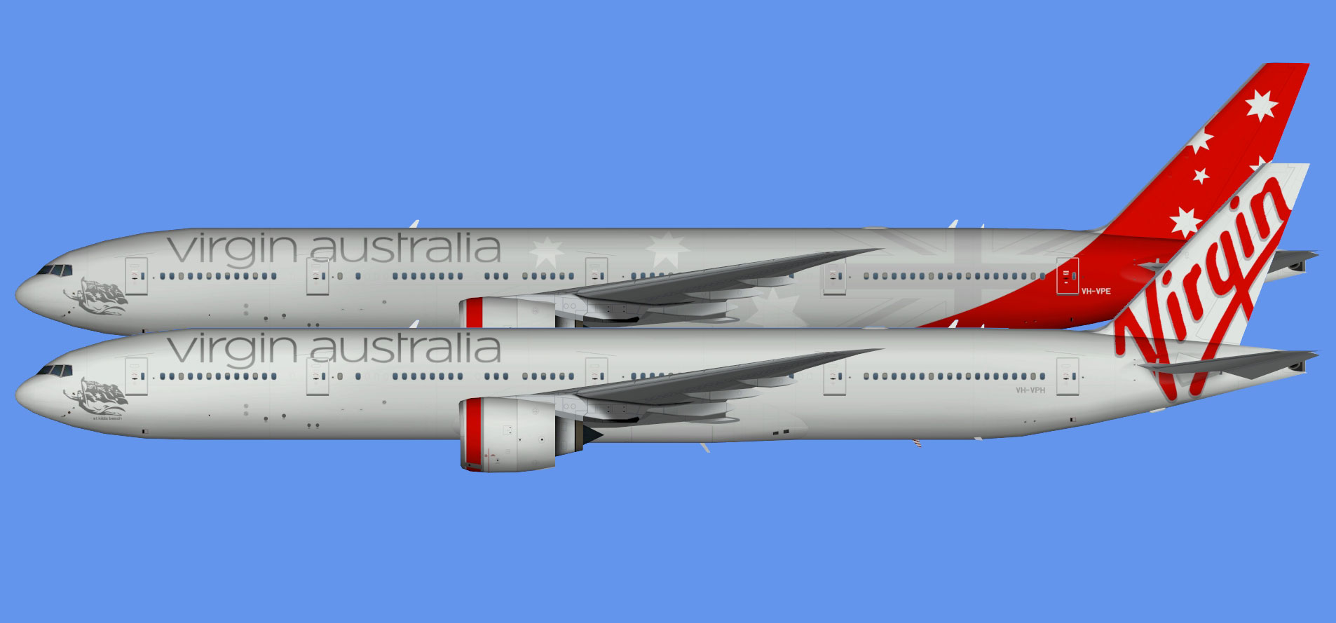 Virgin Australia Boeing 777-300ER (TFS)
