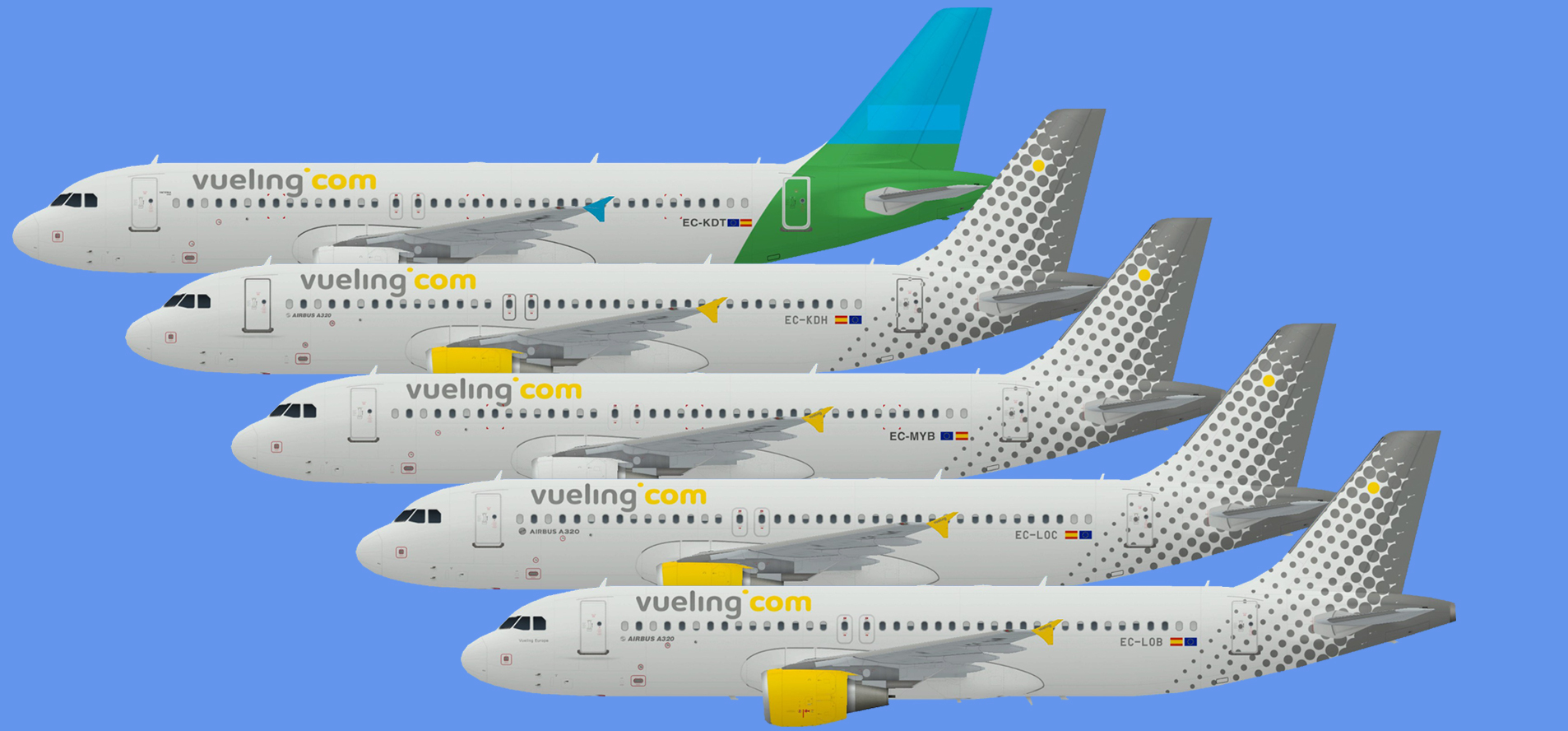 Vueling Airbus A320 CFM 2024