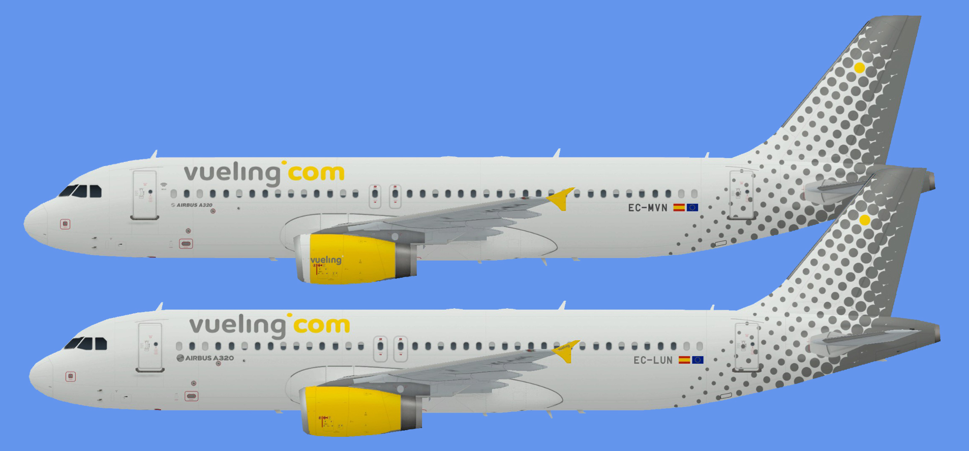 Vueling Airbus A320 IAE